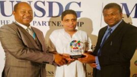 Acharya Balkrishna, Chairman of Patanjali Ayurved, Receives UNSDG 10 Most Influential People in Healthcare Award